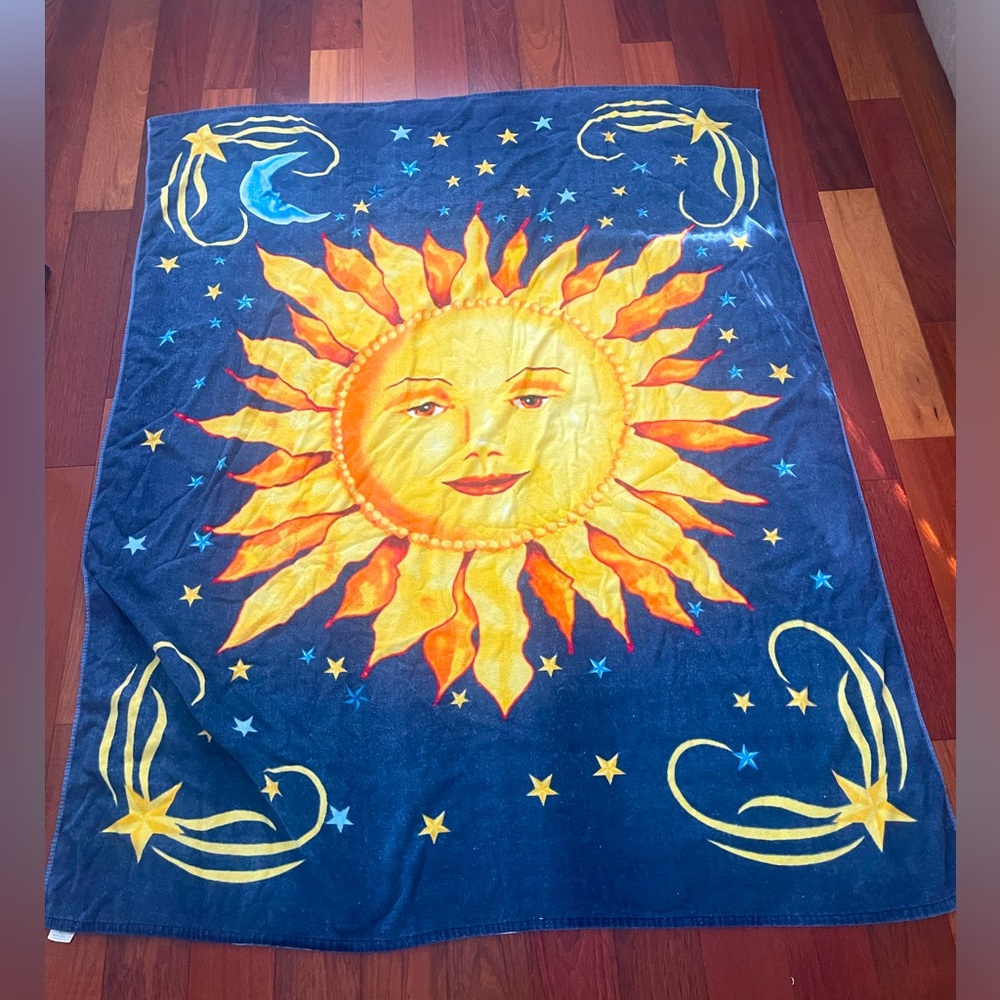 Celestial Sun beach towel 55x70